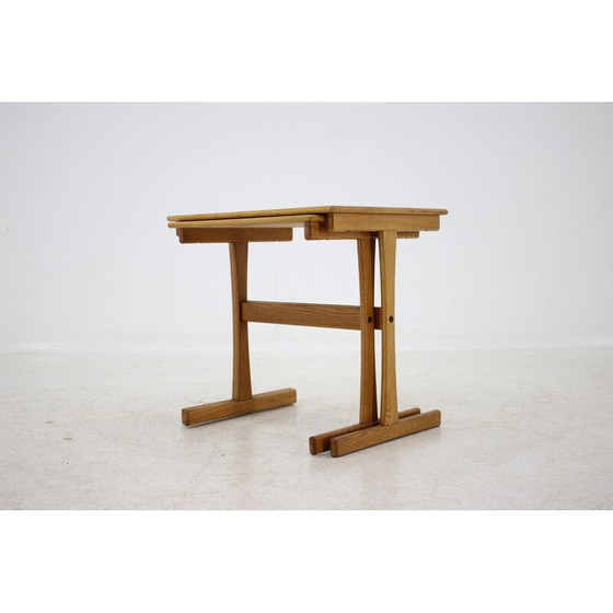 Image 1 of Mid-century oak nesting tables, Denmark 1960s