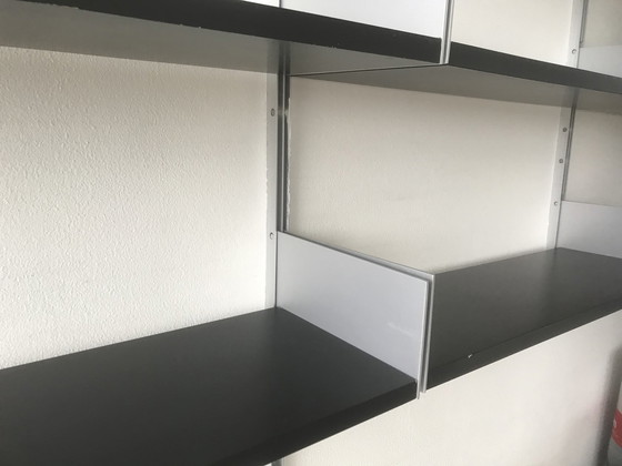 Image 1 of Dieter Rams Vitsoe 606 Rack With 30 Shelves Of Different Sizes