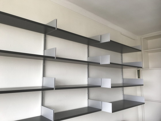 Image 1 of Dieter Rams Vitsoe 606 Rack With 30 Shelves Of Different Sizes