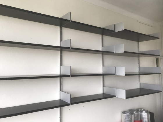 Image 1 of Dieter Rams Vitsoe 606 Rack With 30 Shelves Of Different Sizes