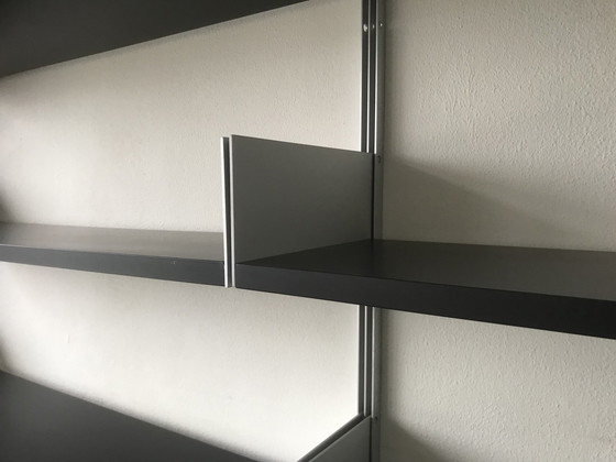 Image 1 of Dieter Rams Vitsoe 606 Rack With 30 Shelves Of Different Sizes