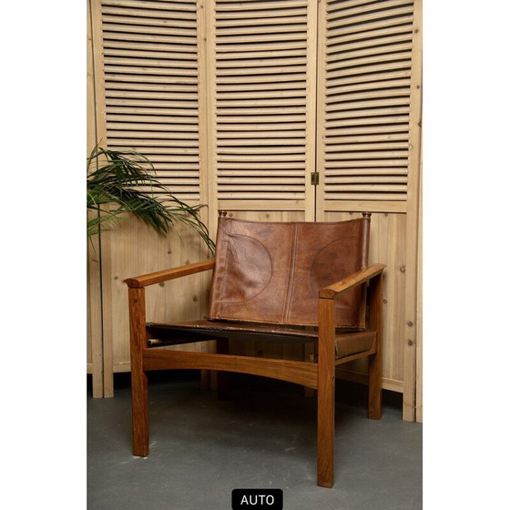 Image 1 of Vintage Safari lounge chair in rosewood by Michel Arnoult, Brazil 1960