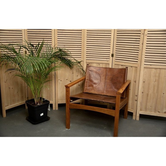 Image 1 of Vintage Safari lounge chair in rosewood by Michel Arnoult, Brazil 1960