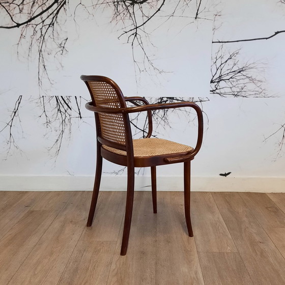 Image 1 of Set Of 4 Brown No. 811 Or Prague Chairs By Ligna, 1970S