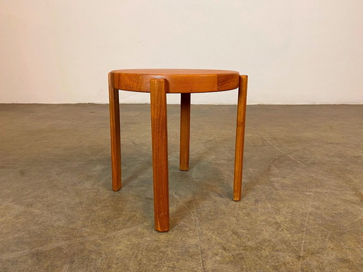 Stools side table Møbelfabrikken Toften danish design teak