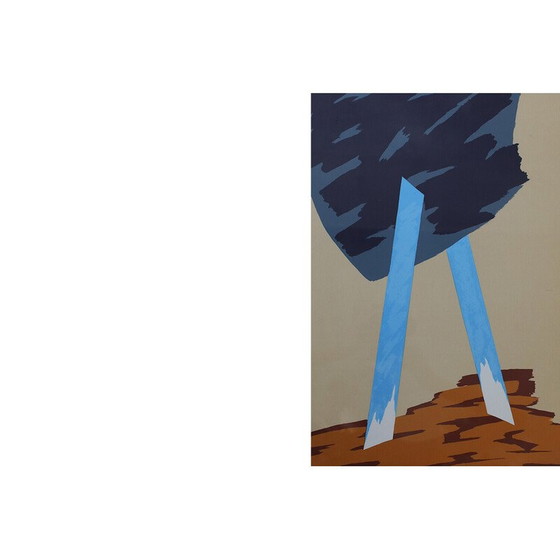 Image 1 of Vintage painting by Mino Ceretti, Italy 1988