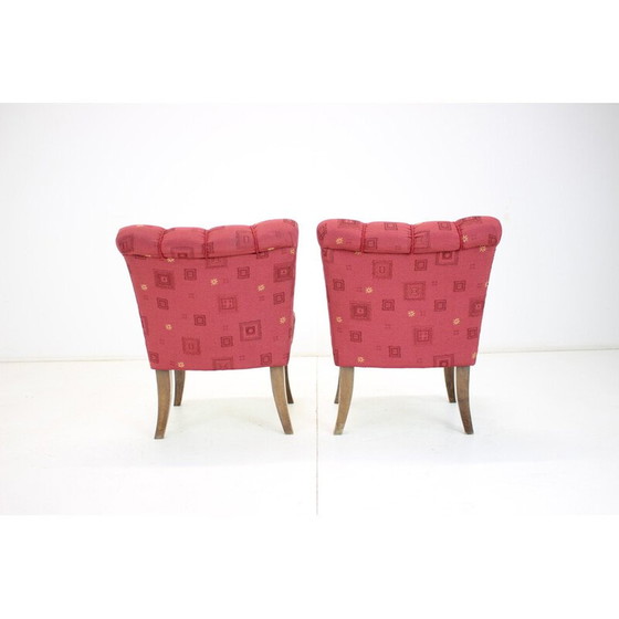 Image 1 of Coppia di poltrone Art Déco vintage, Cecoslovacchia 1940