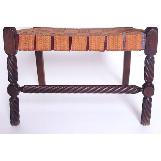 Image 1 of Set di 2 sedie vintage in legno 1950