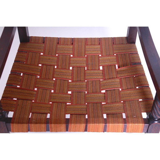 Image 1 of Set di 2 sedie vintage in legno 1950