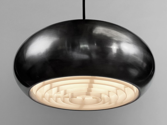 Image 1 of Pendant Light "Medio" By Jo Hammerborg For Fog & Mørup. Denmark 1960S