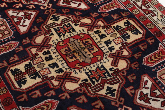 Image 1 of Original hand-knotted Persian carpet Ardebil Old 317 X 130 Cm Top condition