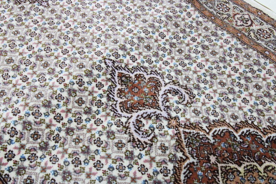 Image 1 of Original Hand-Knotted Persian Carpet Tabriz 50 Raj Fine With Silk 247 X 80 Cm Top Condition New