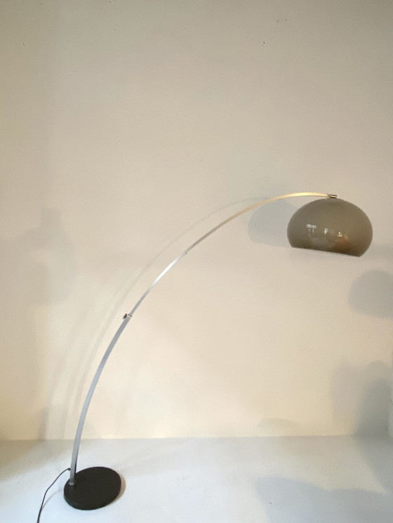 Image 1 of Gepo arc lamp space age with mushroom beige shade