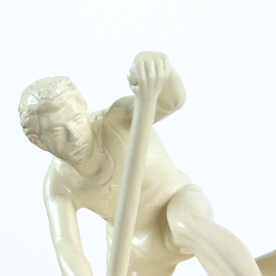 Image 1 of Scultura d'epoca di un vogatore di Jihokera, Cecoslovacchia, anni '60