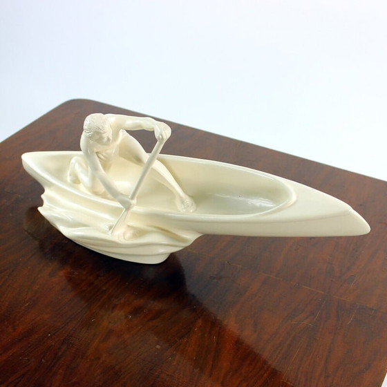 Image 1 of Scultura d'epoca di un vogatore di Jihokera, Cecoslovacchia, anni '60