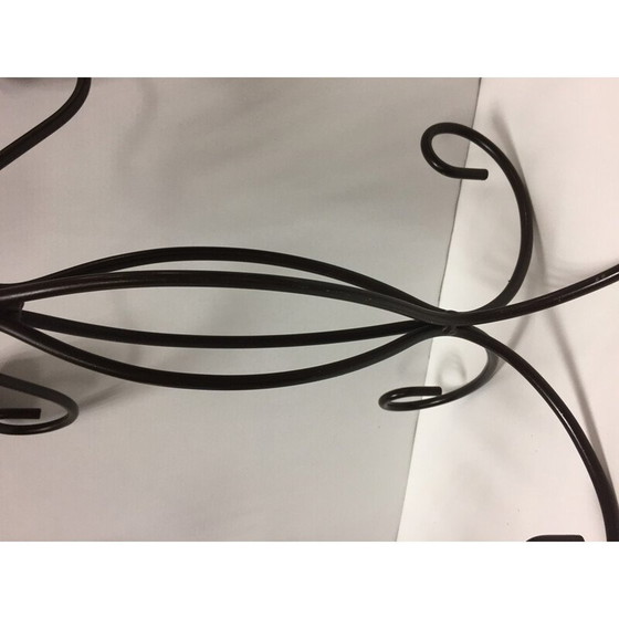 Image 1 of Pair of vintage Art de la Table metal 5-light candlesticks