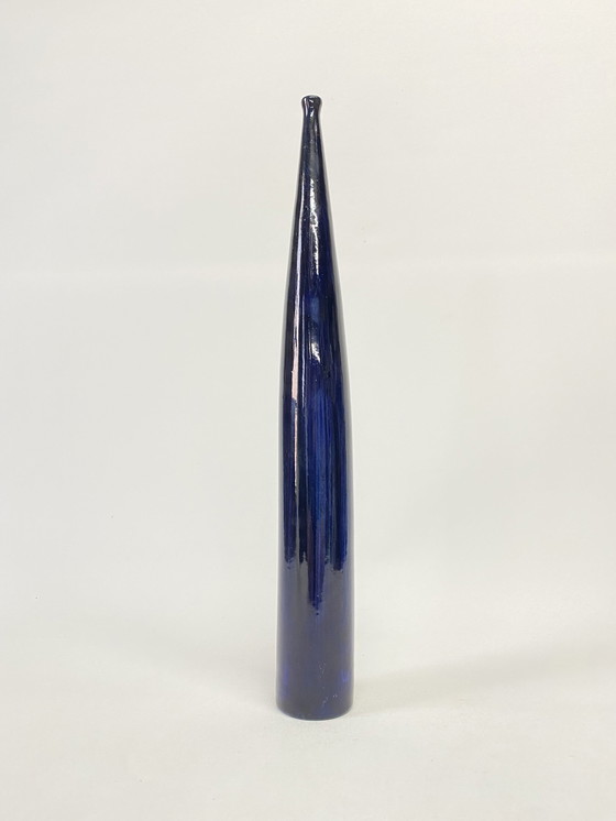 Image 1 of Ceramic Bottle Vase By Albert Maurer, Thayngen Switzerland, 1962