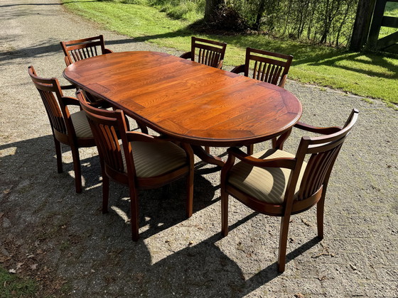 Image 1 of Schuitema Extendable Table With 6 Chairs