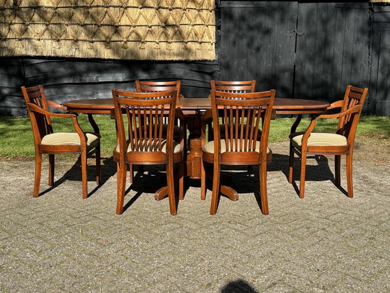 Image 1 of Schuitema Extendable Table With 6 Chairs