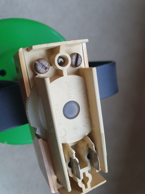 Image 1 of 2x Vintage spotlights with rail