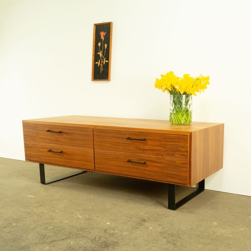 Lowboard with 4 drawers from Tepe, walnut, 1960s