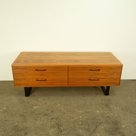 Image 1 of Lowboard with 4 drawers from Tepe, walnut, 1960s