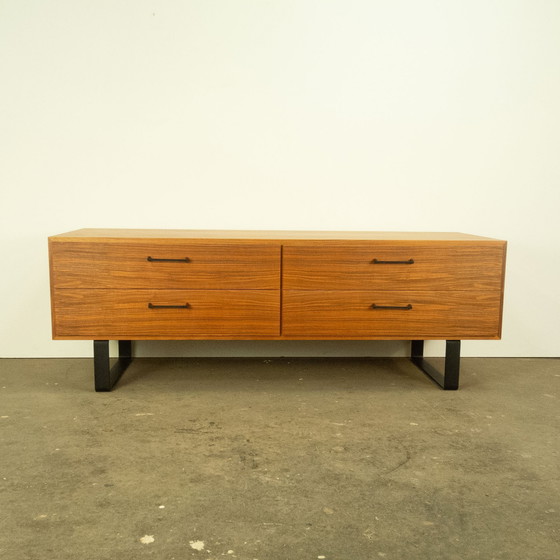 Image 1 of Lowboard with 4 drawers from Tepe, walnut, 1960s