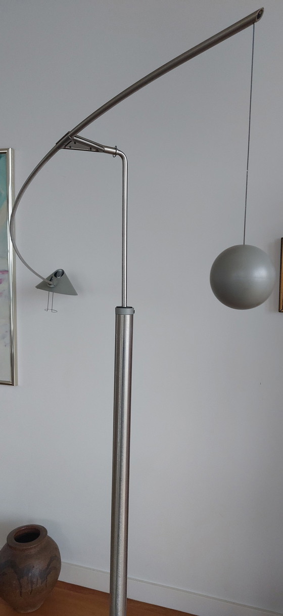 Image 1 of Artemide Xxl Arc Lamp Nestore Terra