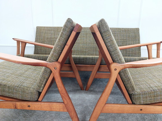 Image 1 of Mogens Kold sofa set by Arne Hovmand Olsenn