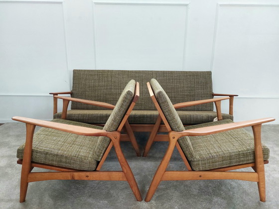 Image 1 of Mogens Kold sofa set by Arne Hovmand Olsenn