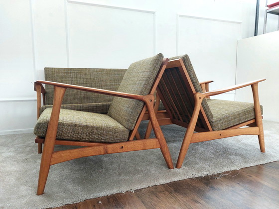 Image 1 of Mogens Kold sofa set by Arne Hovmand Olsenn