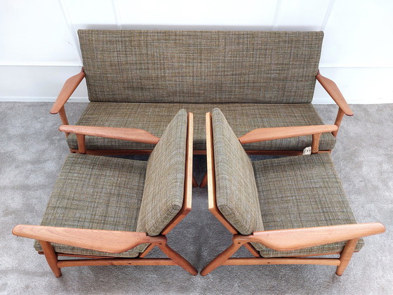 Image 1 of Mogens Kold sofa set by Arne Hovmand Olsenn