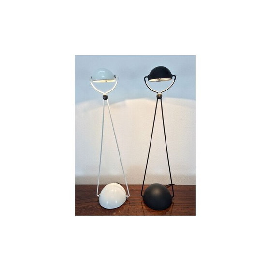 Image 1 of Vintage white Meridiana lamp by Paolo Piva for Stefano Cevoli