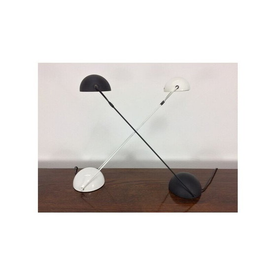 Image 1 of Vintage white Meridiana lamp by Paolo Piva for Stefano Cevoli