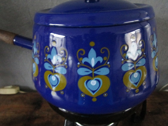Image 1 of Vintage/Retro Fondue Panset From The Beautiful 1970s.