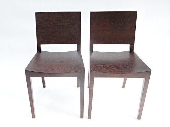 Image 1 of 2X Chair Konrad, Lambert, ash brown