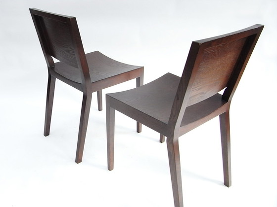 Image 1 of 2X Chair Konrad, Lambert, ash brown