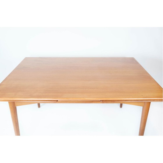 Image 1 of Danish vintage dining table in teak with extensions, 1960s