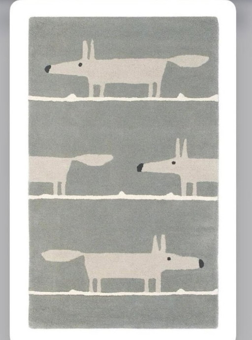 Brink&Campman Mr. Fox Silver 140/200 rug