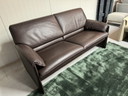 Leolux Bora Beta 2.5-seater sofa brown leather