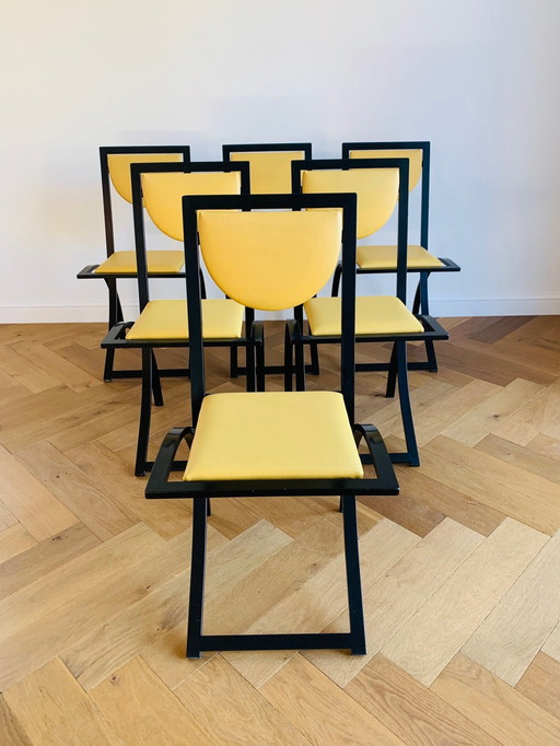 6X Sine Chair By Karl Friedrich Förster (Kff)/Years '80s