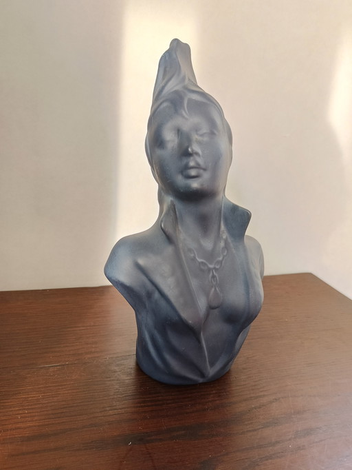 Buste vintage en céramique