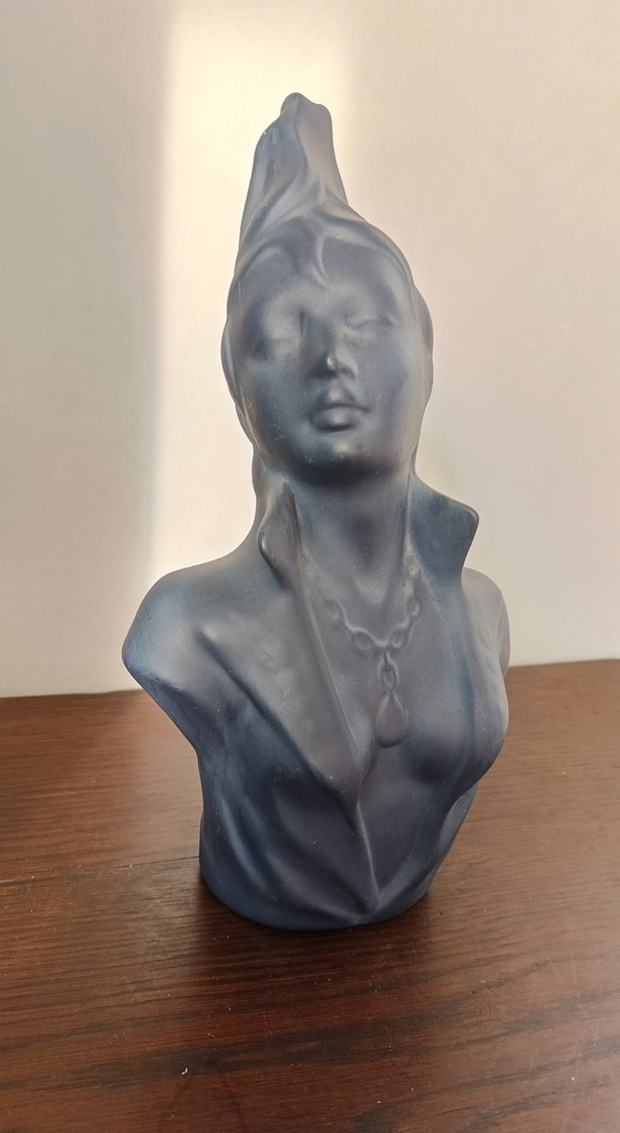 Image 1 of Busto in ceramica d'epoca