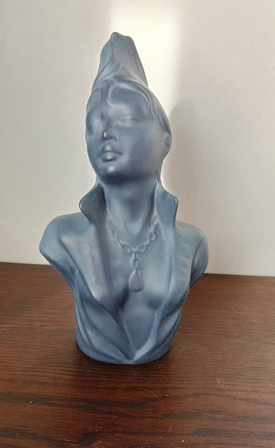 Image 1 of Busto in ceramica d'epoca