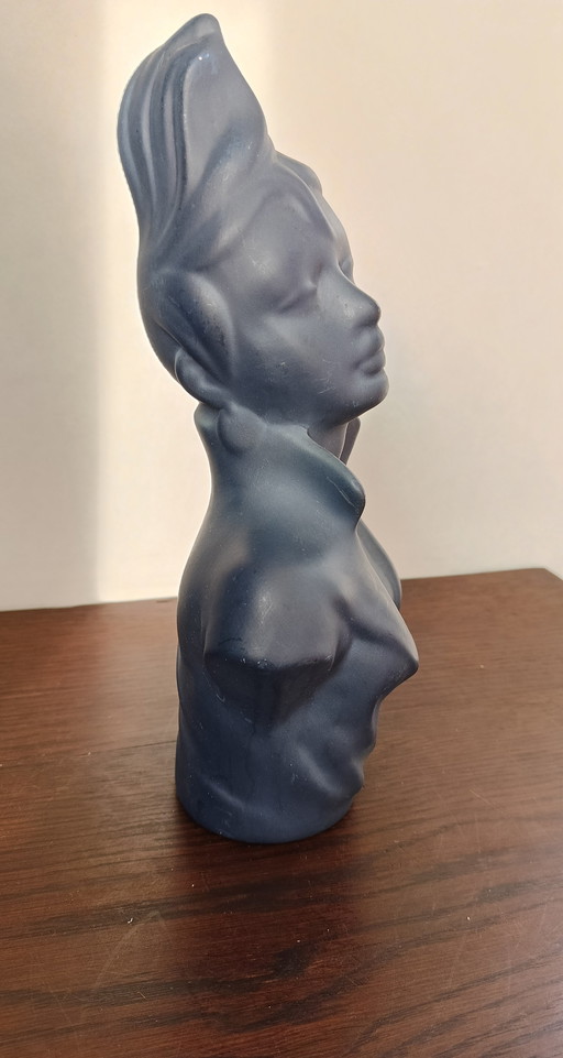 Buste vintage en céramique