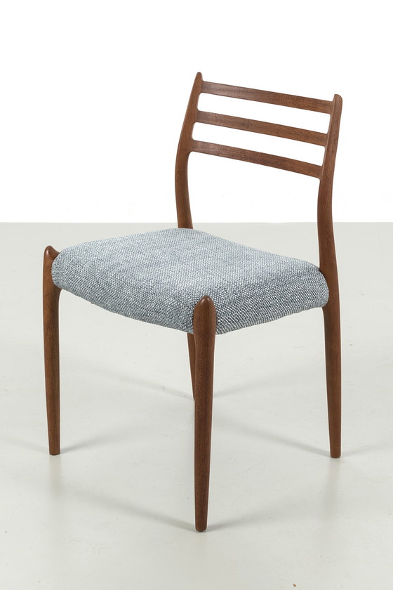 Image 1 of 4x JL Møllers Møbelfabrik '78' chair by Niels Møller