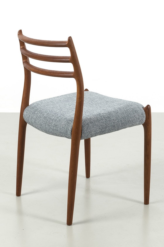 Image 1 of 4x JL Møllers Møbelfabrik '78' chair by Niels Møller