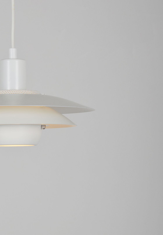 Image 1 of Danish pendant lamp 'Viola' (3013-P) by Jeka Metaltryk, 1980s