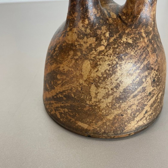 Image 1 of Vintage abstract ceramic pottery vase by Gerhard Liebenthron, Germany 1970s