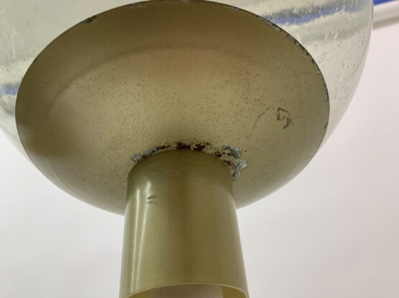 Image 1 of Lampadaire vintage en or blanc - 1970's